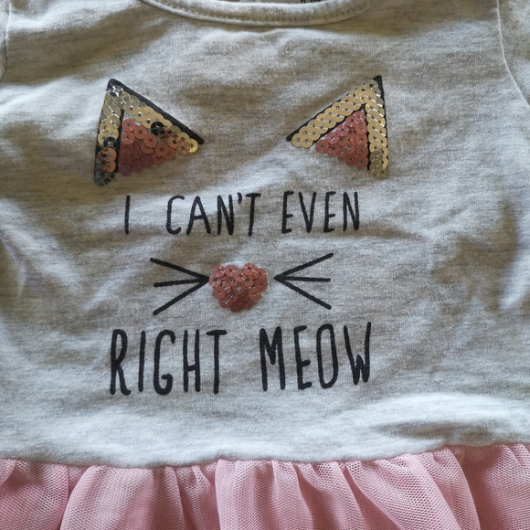 😻 0-3 Month Long Sleeve Dress - Picture 2 of 8